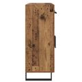 vidaXL Servírovacia skriňa Staré drevo 69,5 x 34 x 90 cm