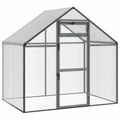 vidaXL Klietka pre vtákov Antracitová 181,5 x 112 x 173,5 cm