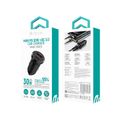 Devia car charger Smart Mini PD QC 3.0 30W 1x USB 1x USB-C white