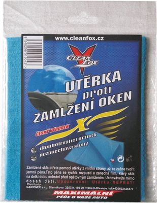 Utiera proti mlženiu okien