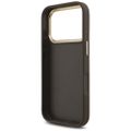 Guess 4G Big 4G Classic Logo Big Strap Metal Buttons case for iPhone 17 Pro brown