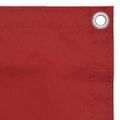 vidaXL Balkónová markíza, červená 90x300 cm, oxfordská látka