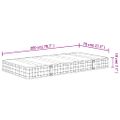vidaXL Bonnell pružinový matrac stredne tvrdý 70x200 cm
