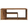 vidaXL konferenčný stolík Old Wood 100x50x40 cm Konštrukčné drevo