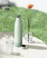 Termoska s bezdrôtovým reproduktorom 500ML RB-M5 bluetooth 5.0 zelená/zelená