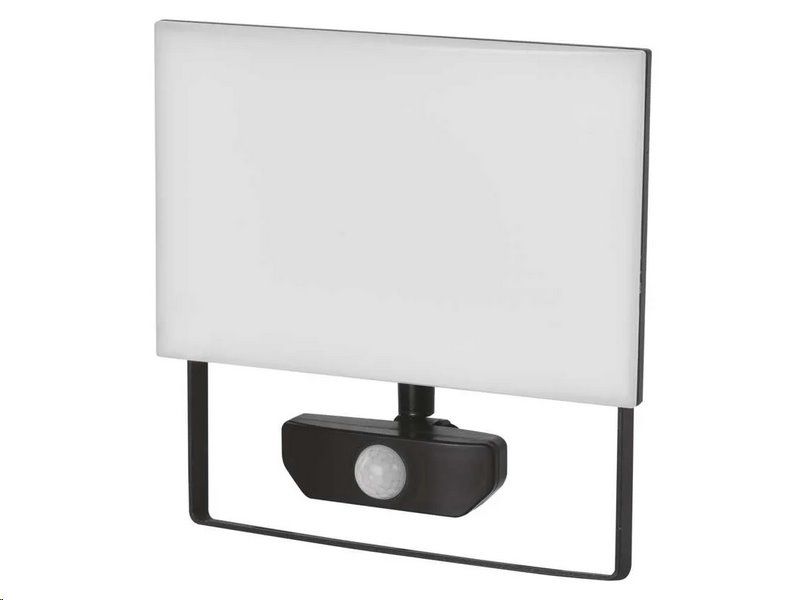 LED reflektor EMOS ZS2942 TAMBO so senzorom pohybu, 50 W, 5 000 lm, čierny