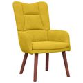 vidaXL kreslo Žltá 63 x 67 x 94 cm Zamat