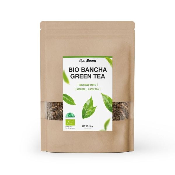 Organický zelený čaj Bancha - GymBeam
