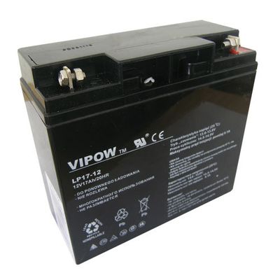 Batéria olovená 12V 17Ah VIPOW BAT0212
