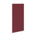 vidaXL plisovaná roleta Bordeaux červená 60x150 cm Šírka látky 59,4 cm
