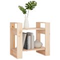 vidaXL Knižnica/deliaca stena 60x35x57 cm masívna borovica