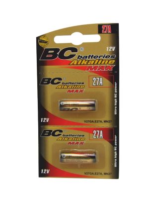 BC batteries alkalická batéria 12V LR27A / 1ks