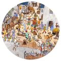 Objavovacie puzzle Opevnený hrad 100 ks