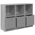 vidaXL Servírovacia skriňa Sivý Sonoma 102 x 32 x 73,5 cm
