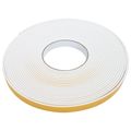 vidaXL Samolepiaca penová páska 5 ks Biela 20mm x 10m CR Pena