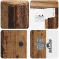 vidaXL Kúpeľňová nástenná skriňa BREDA Staré drevo 30 x 31 x 59 cm