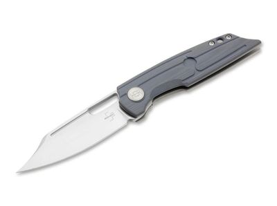 Böker Plus 01BO193 HEA Hunter vreckový nôž 7,3 cm, modrá, G10, oceľ