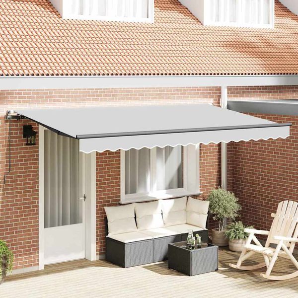 vidaXL Rám markízy Antracit 4 x 2 m Kov