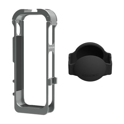 Sunnylife kovový magnetický rám so silikónovým krytom šošoviek pre Insta360 X5