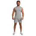 Šortky TRN Grey - GymBeam, veľkosť M, veľkosť oblečenia M, 92 % polyester 8 % elastane