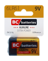 BC 6LR61 Extra Power Alkalická 9V/1ks