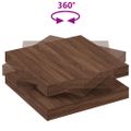 VidaXL konferenčný stolík otočný o 360 stupňov hnedý dub 90x90x34,5 cm