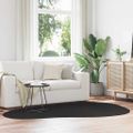 vidaXL Koberec HUARTE Čierna 160 x 230 cm Polyester
