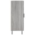 vidaXL Komoda sivý dub sonoma 34,5x34x90 cm spracované drevo