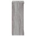 vidaXL Komoda s LED svetlami sivá sonoma 41x37x100 cm