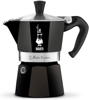 0004951 Bialetti MOKA EXPRESS ČIERNA NA 1 ŠÁLKU