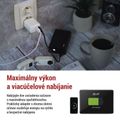 Univerzálny USB adaptér GaN do siete PD 20 W max.