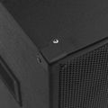 vidaXL Profesionálny pasívny hifi reproduktor 150 W čierny 37x37x64cm