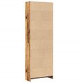 vidaXL Knižnica staré drevo 60x24x176 cm kompozitné drevo