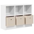 vidaXL Servírovacia skriňa Biela 73,5 x 22,5 x 53,5 cm