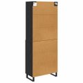 vidaXL Highboard 2 ks Čierny dub 69,5 x 34 x 180 cm