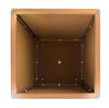 Kvetináč G21 Corten Square, 40 x 80 x 40 cm