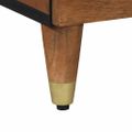 vidaXL Servírovacia skriňa Hnedá 80 x 33 x 75 cm Masívne mango drevo