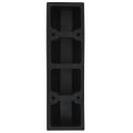 vidaXL Parkovacie bloky 2 ks gumené 49x15x9 cm