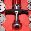 Pneumatický stláčadlo brzdových piestov MECHANIC BRAKE SET PNEU 23, sada 23ks SIXTOL