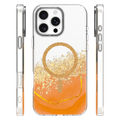 Epoxy Mag puzdro pre iPhone 16 Pro 6,3" oranžové