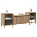 vidaXL TV skrinka 160 x 35 x 55 cm Remeselný dub Kompozitné drevo