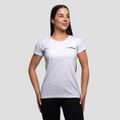 Dámske tričko Basic Heather Grey - GymBeam, veľkosť XL, veľkosť oblečenia XL