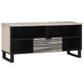 vidaXL TV jednotky 105 x 33 x 46 cm Biela Kompozitné drevo