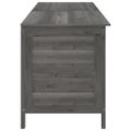 vidaXL Záhradný úložný box antracitový 198,5x50x56,5 cm jedľový masív