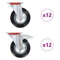 vidaXL Otočné kolieska 24 ks, 160 mm