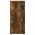 vidaXL Úložná skrinka 40 x 48 x 105 cm Kompozitné drevo Dymová dub