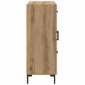 vidaXL Servírovacia skriňa dub artisan 69.5 x 34 x 90 cm