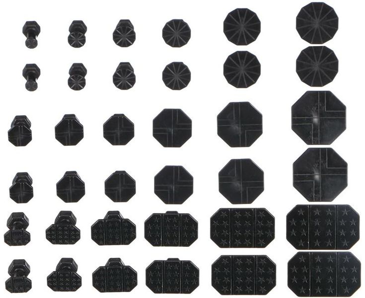Sada nástavcov na opravu promáčknej karoserie CAR BODY REPAIR SET 40 SIXTOL