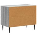 vidaXL Nočný stolík Sivá sonoma 62 x 34,5 x 47,5 cm Kompozitné drevo