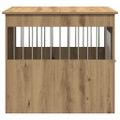 vidaXL Nábytok na prepravku pre psov Dub Artisan 64,5x80x71 cm Drevo